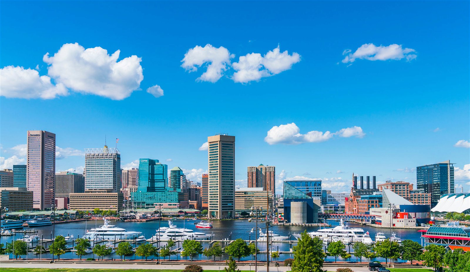 Picture of downtown Baltimore.