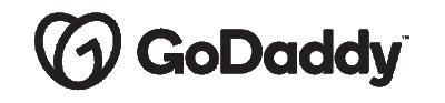 a black and white photo of the word go daddy.