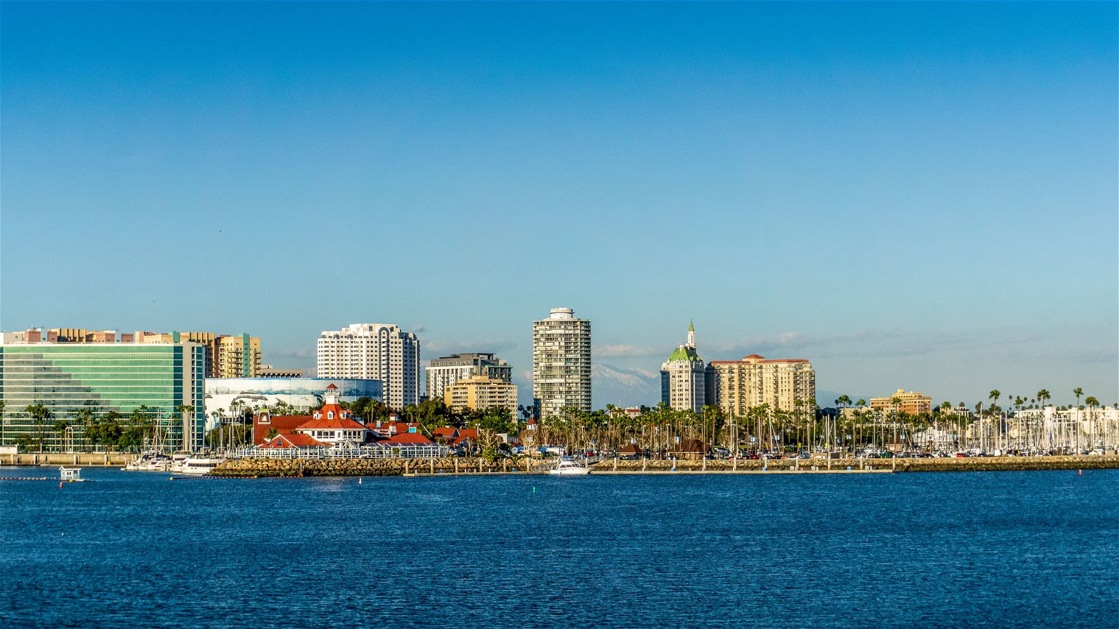 Picture of downtown Long Beach.
