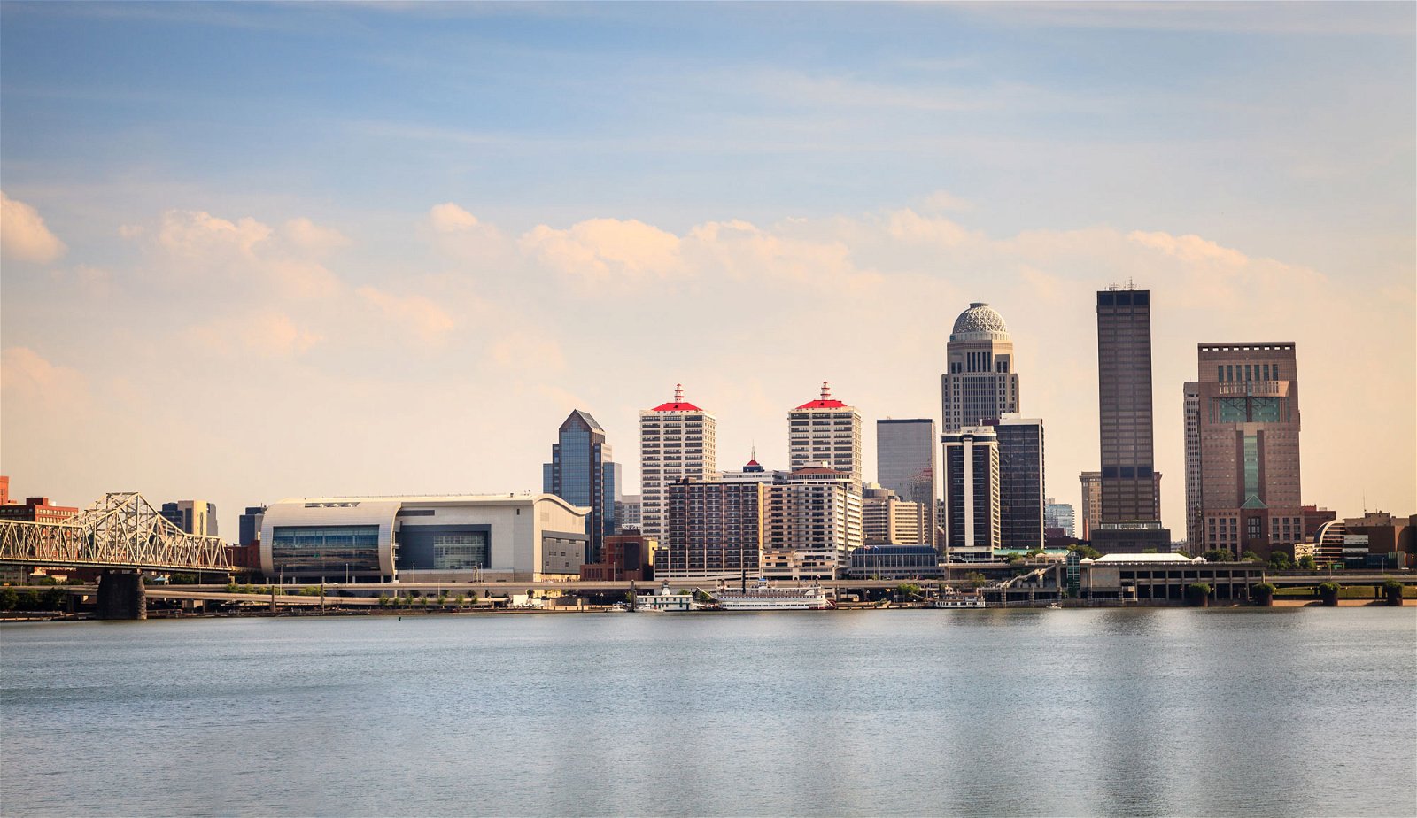 Picture of downtown Louisville.