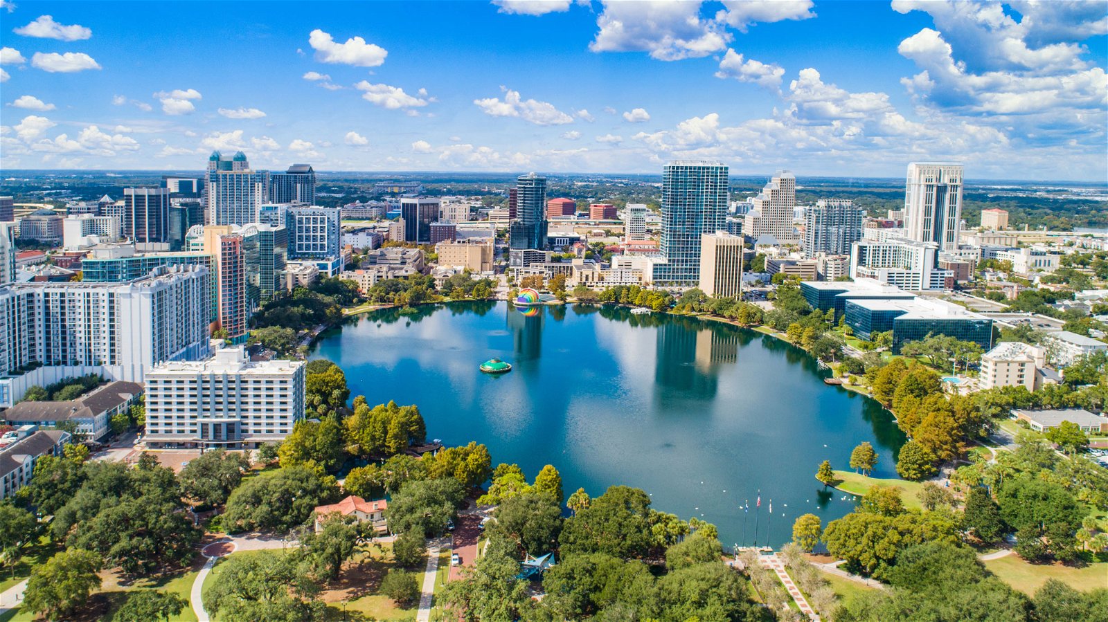 Picture of downtown Orlando.