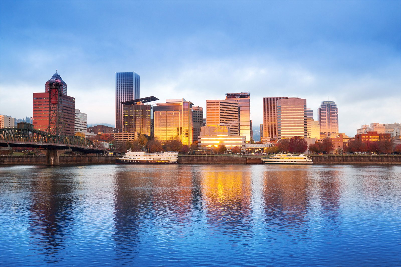 Picture of downtown Portland.