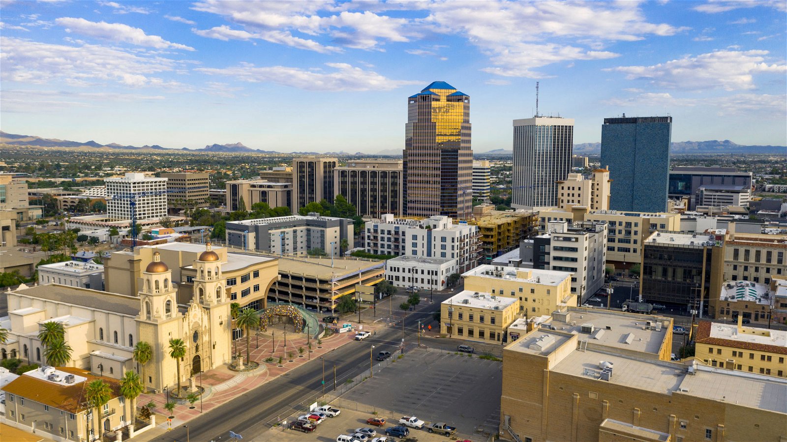 Picture of downtown Tucson.